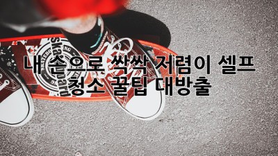 ✨ 내 손으로 싹!싹! 저렴이 셀프 청소 꿀팁 대방출 🍯